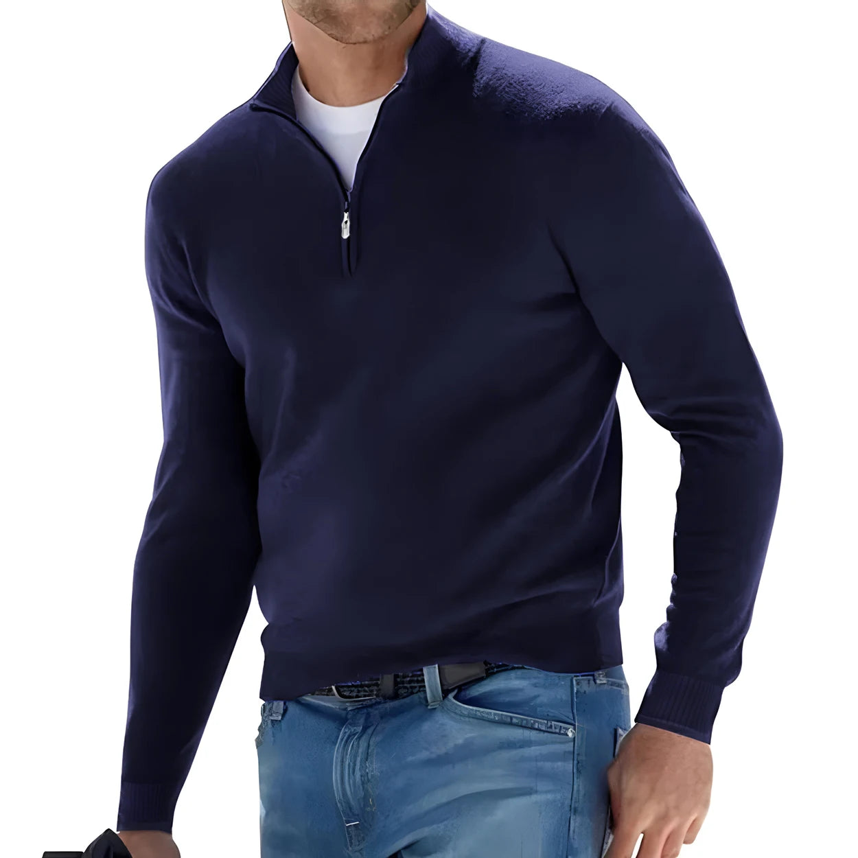 Pull à manches longues pour hommes