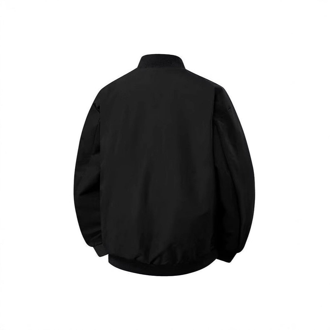 Veste ample à revers de grande taille de haute qualité