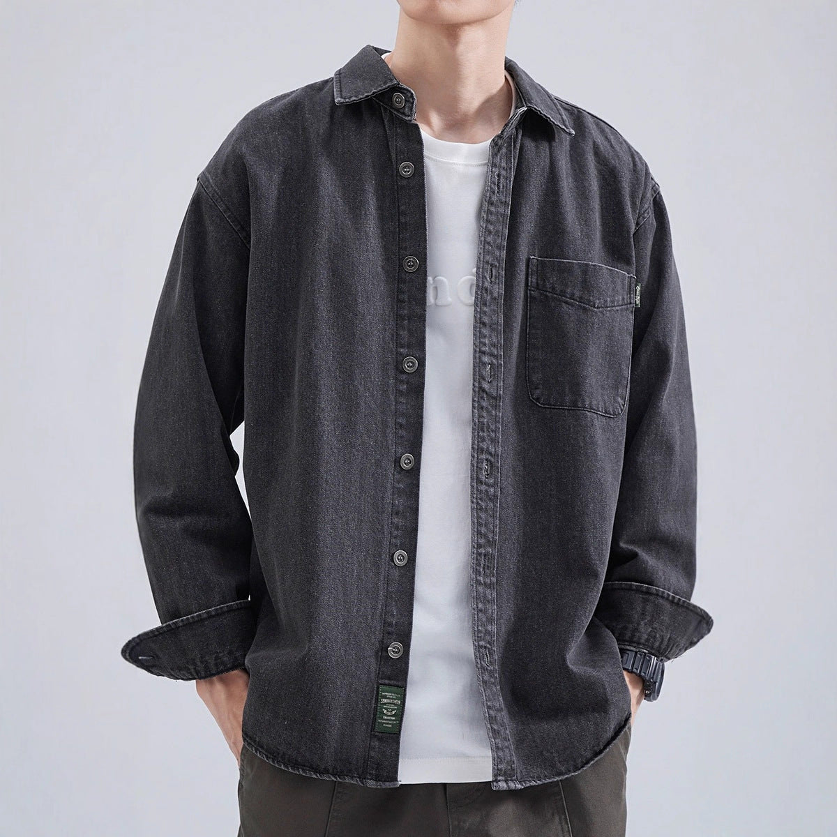chemise d'automne décontracté