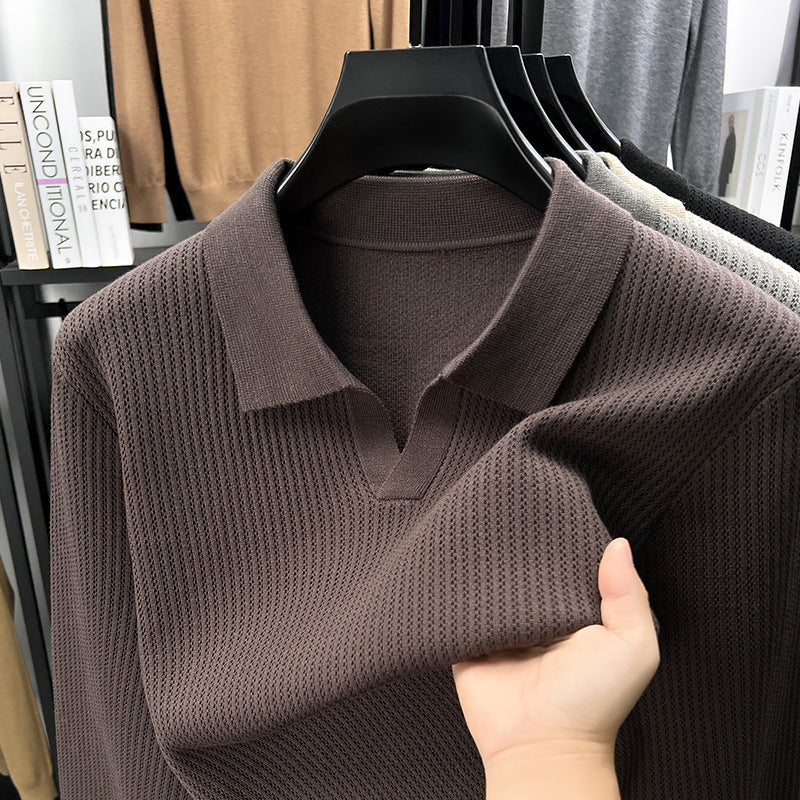 Pull ample à manches longues pour homme
