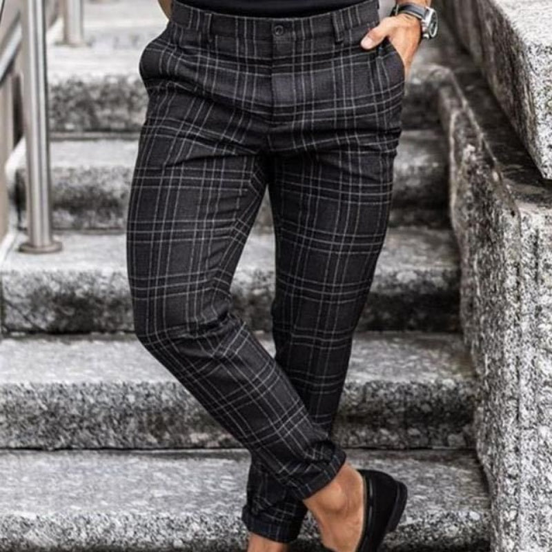 Pantalons pour hommes amples et fins