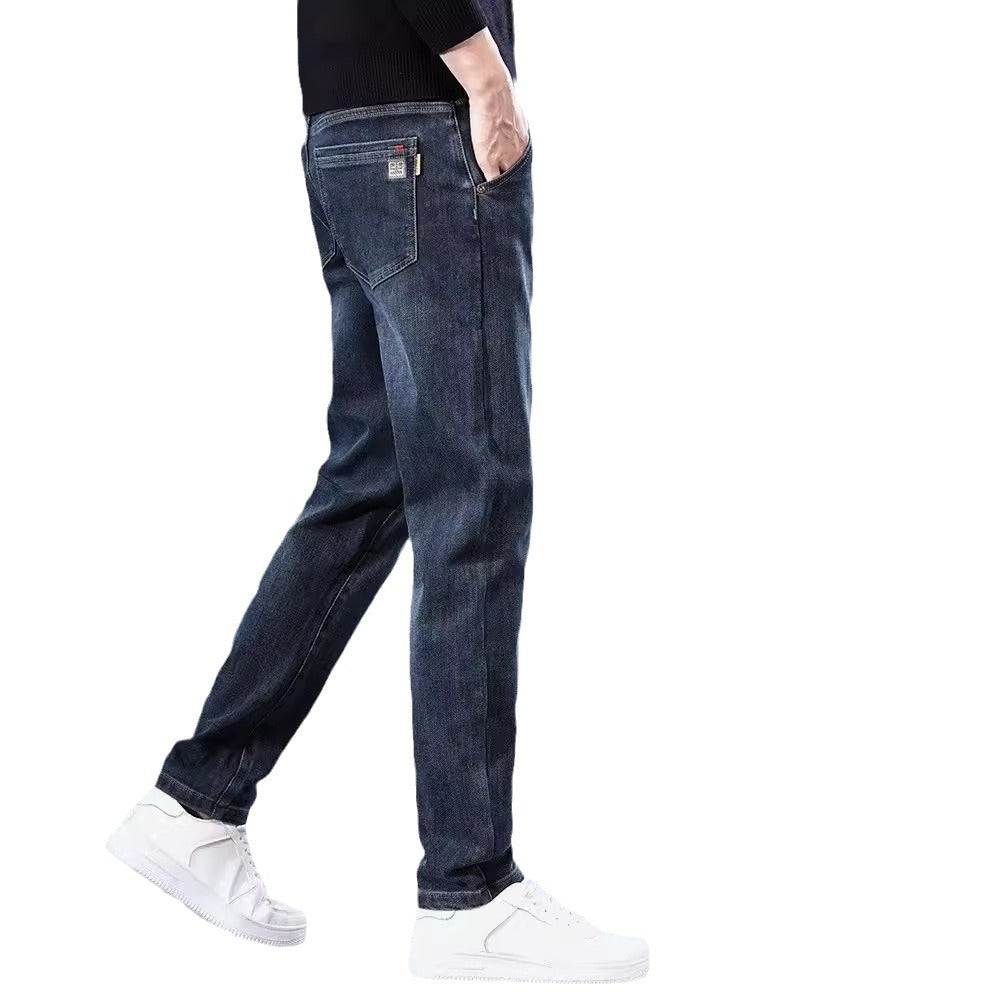 Pantalon slim décontracté, droit et ample, tendance