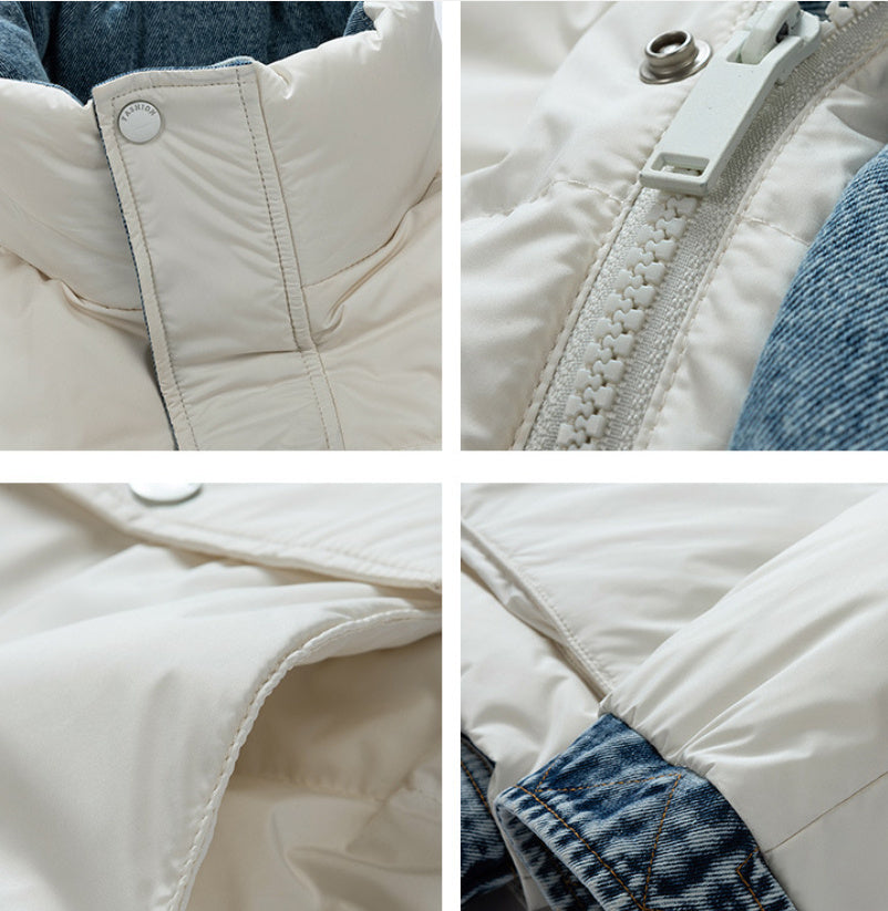 Doudoune décontractée individuelle pour homme, mode hiver